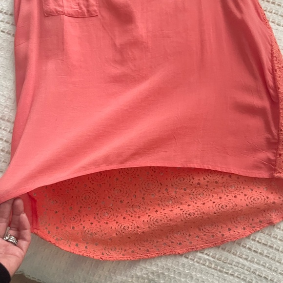 🐦🪺coral blouse , EUC🪺🐦 - Picture 4 of 6